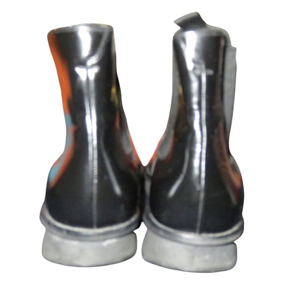 Prada B4L F0002 Black Brushed Spazzolato Italian Leather Chelsea Boot 9  2TE136 main image 6